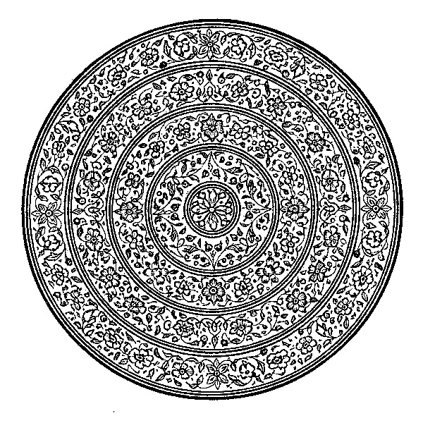 طرح اسلیمی چاپ سنگی